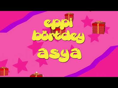 İyi ki doğdun ASYA - İsme Özel Roman Havası Doğum Günü Şarkısı (FULL VERSİYON) (REKLAMSIZ)