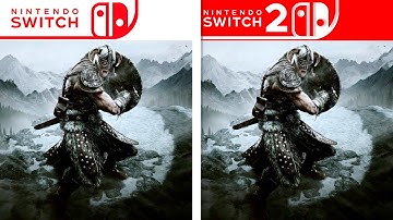 SKYRIM | Switch VS Switch 2 | Final Graphics Comparison