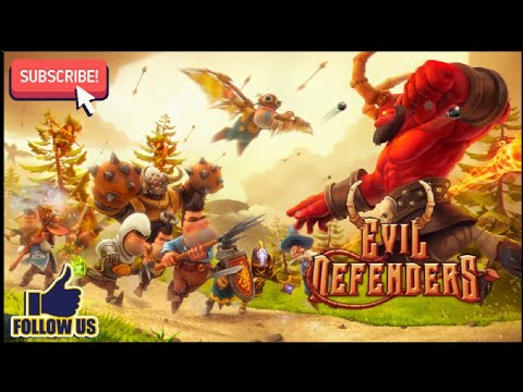 Лучшая Игра в стиле Tower Defense / Прохождение Evil Defenders