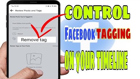 HOW TO CONTROL TAGGING ON FACEBOOK |REVIEW TAGS ON FACEBOOK 2022