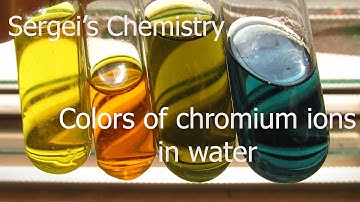 Acidified potassium dichromate (VI): how the colors change on addition of alkali and on reduction.