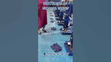 Behind the Scenes of Surgical Table Manufacturing! #electricottable #hospitalequipment #ottables