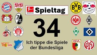 My Bundesliga tips for matchday 34 | Tips and predictions | 2025/26 season