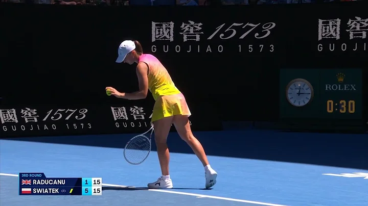 Iga Swiatek vs Emma Raducanu | Australian Open 2025 Round 3 | Highlights