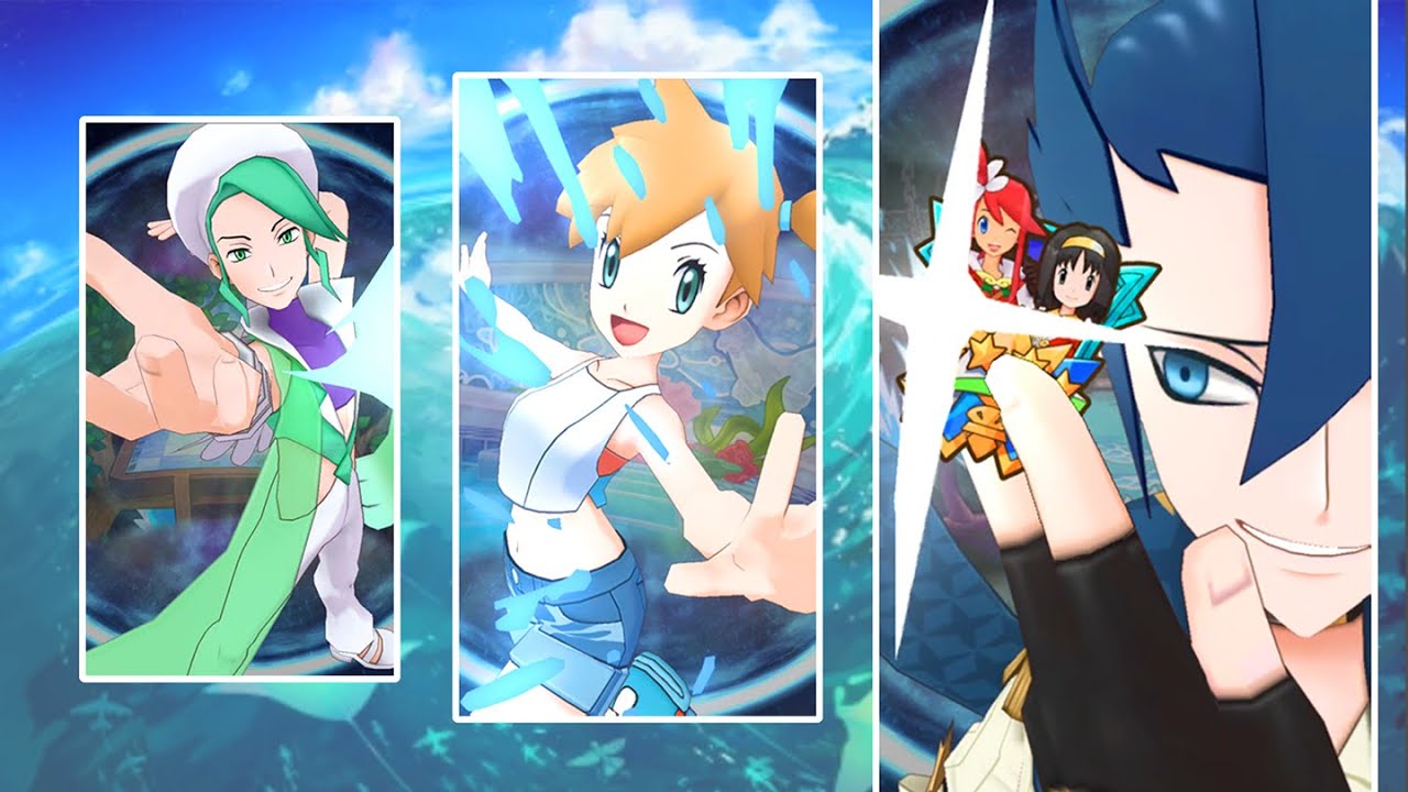 Aquatic Princes and Princess Surfing on Christmas!!! | Pokemon Masters EX Full Force Battle 3v9