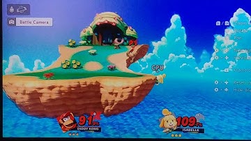Smash Ultimate - Diddy Kong VS. Lv. 9 Isabelle