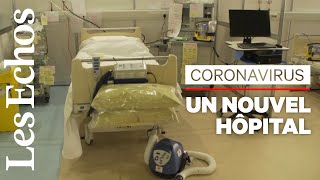 A Londres, un palais des congrès transformé en hôpital
