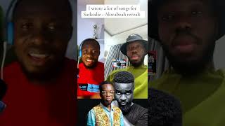 I wrote a lot of songs for Sarkodie for free - Akwaboah
