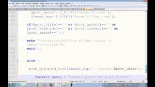 Complete Website CMS in PHP MySQL