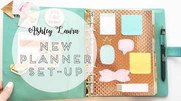 NEW Recollections (A5) Planner Set-Up + DIY Dashboard, Pocket, and Paper Clips