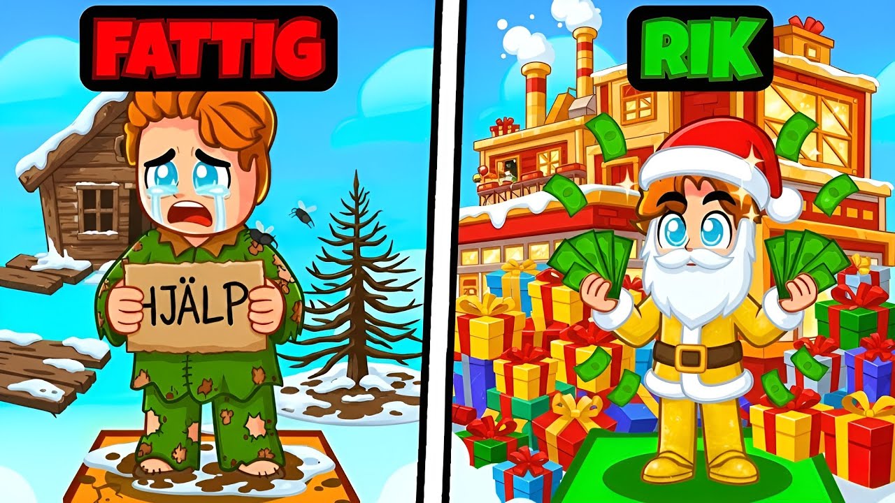 Från Fattig Julafton Till Rik i Steal a Brainrot