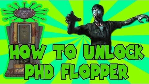Black Ops 2 Zombies Buried | How To Unock PHD Flopper | Video TUTORIAL |