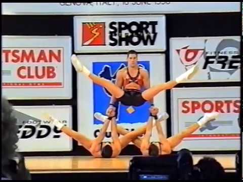Ricardo Barbosa, Ruy Amadei, Gustavo Braga (Brasil) - 1996 FISAF World Aerobic Championship