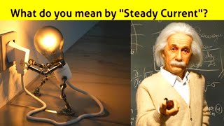 What is mean by steady current ||Steady Current, Physics Lecture |Defination Of Steady current