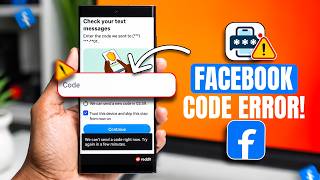 Facebook We Can't Send a Code Right Now Fix It in Minutes!