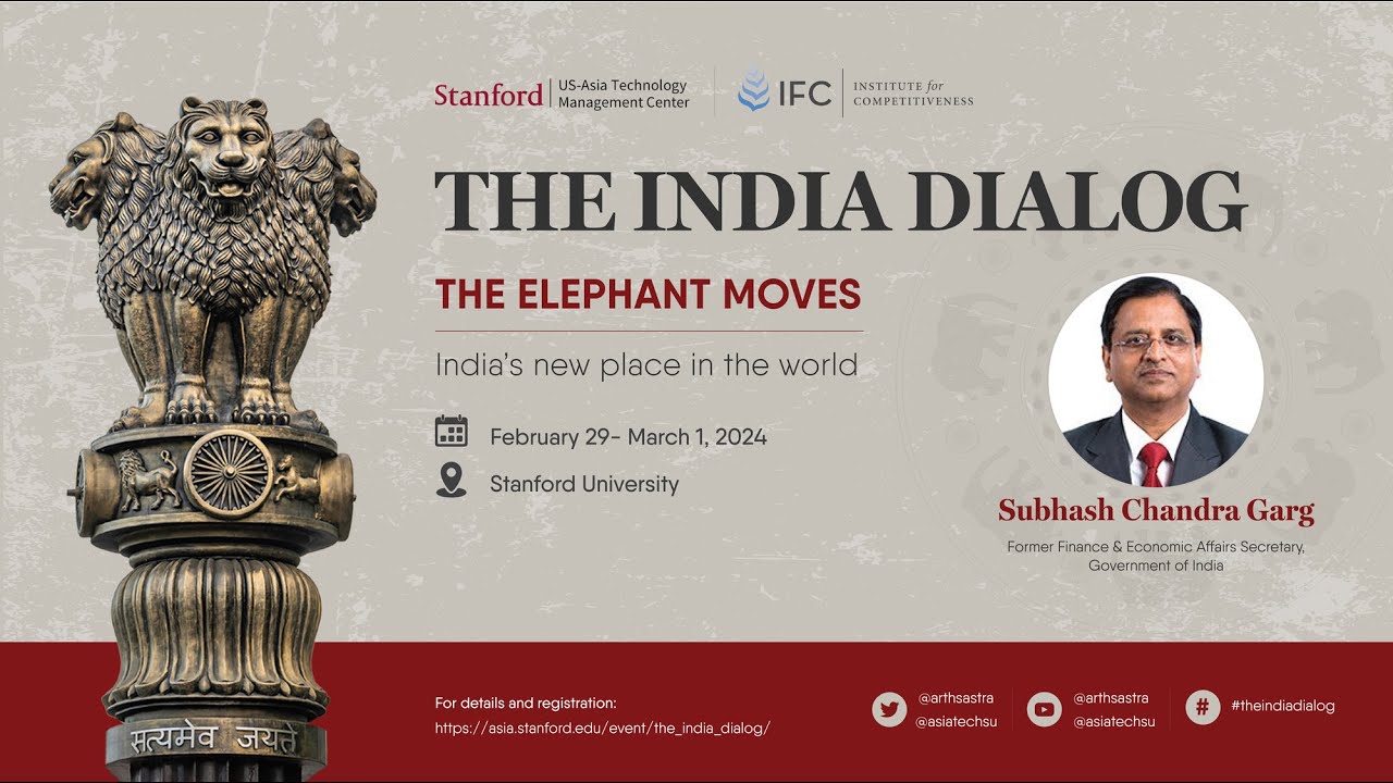 Plenary talk on “India’s Dream of a High Income Country” by Subhash Chandra Garg