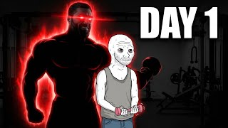 Wojak's First Time at the Gym