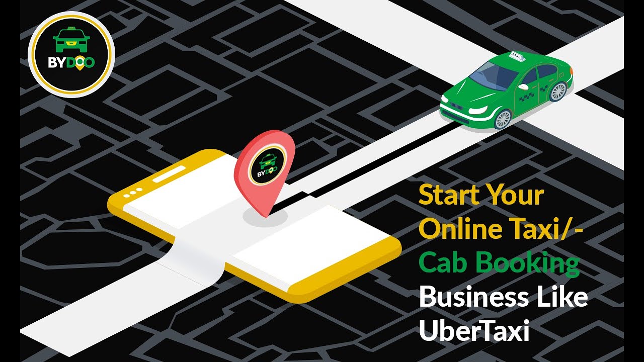 ByDoo Taxi | UberTaxi Clone App Demo Video for Taxi Booking - Startupmart