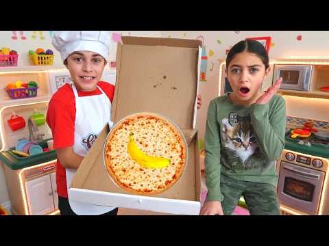 Heidi and Zidane Pesan Pizza Delivery! 🍕🚗 Petualangan Seru & Cerita Anak | Bermain Pizza
