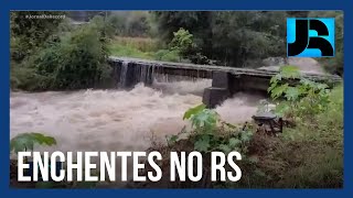Enchentes provocadas pelas fortes chuvas afetam 154 municípios do Rio Grande do Sul