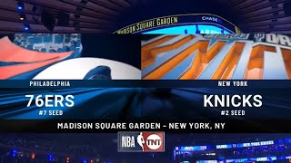 76ers vs Knicks Game 2 NBA On TNT Intro/Theme | 2024 NBA Playoffs