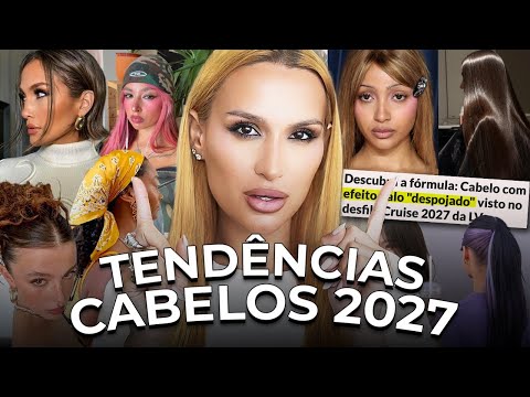 O seu cabelo está desatualizado — e você não sabe ainda. As 10 TENDENCIAS de cabelo do verao 2027