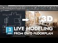 From zero to hero   dwg interior modeling floorplan
