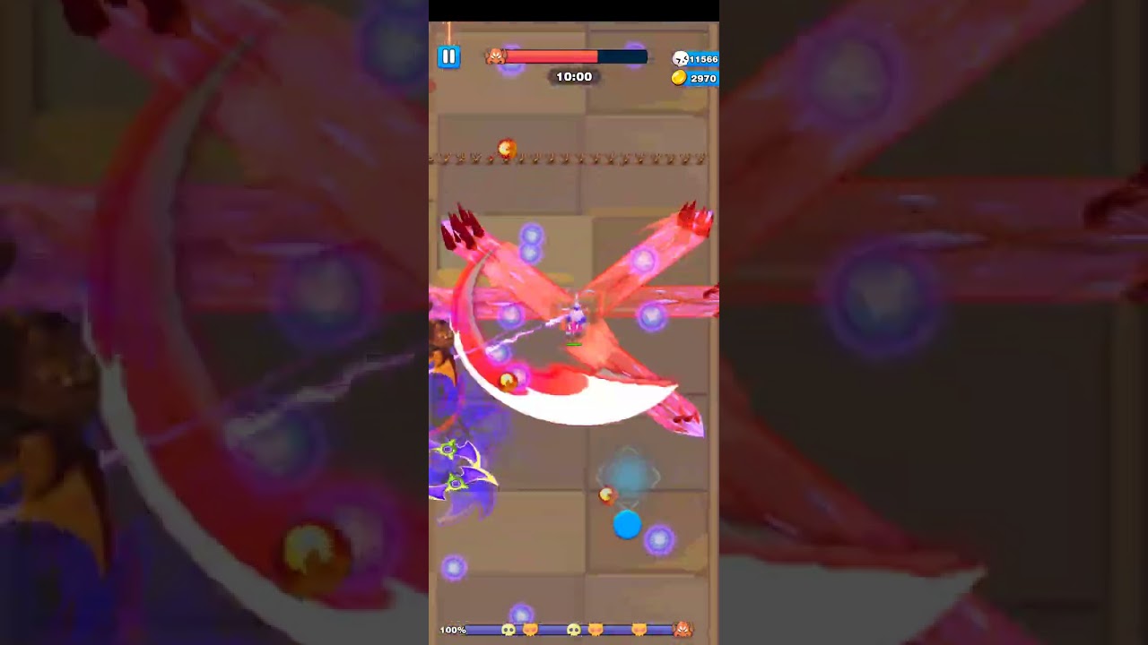 Lonely Survivor: Stage 24 Vast sea and Land - Max Giant Sweep with Max Range and Cooldown.