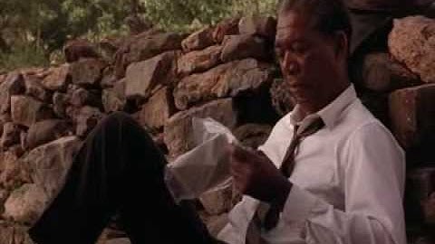 Hope is a good thing.....The Shawshank Redemption