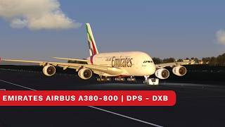 Ek369 Emirates Airbus A380800 Take Off From Denpasar International Airport Bali  Dps  Dxb