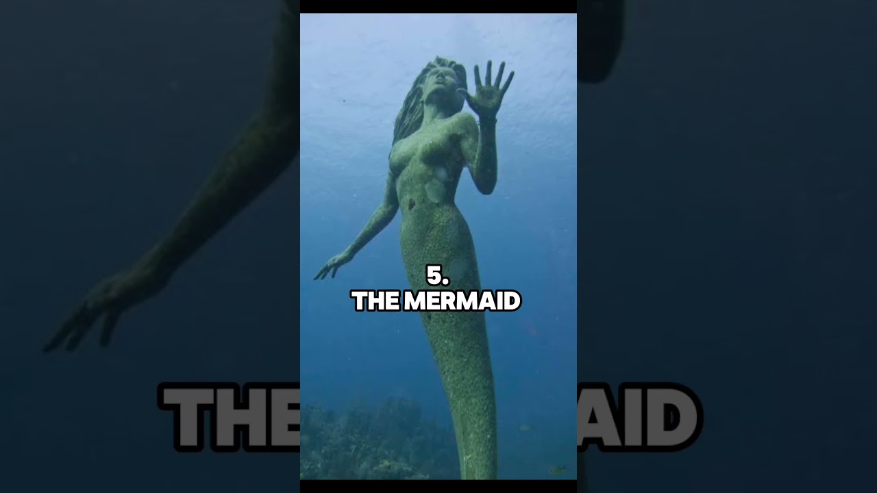 top 10 mysterious underwater statues🌊🗿📌|