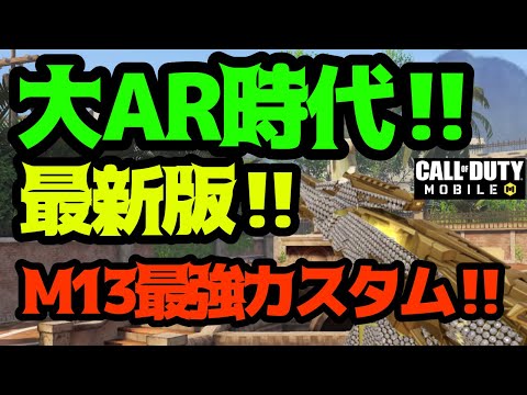 【Codモバイル】まだまだ終わらない‼︎AR環境!!【M13 最強カスタム】