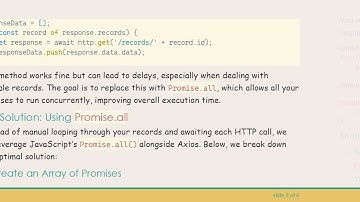Efficiently Replace Loop with Promise.all: A Guide to Axios with JavaScript