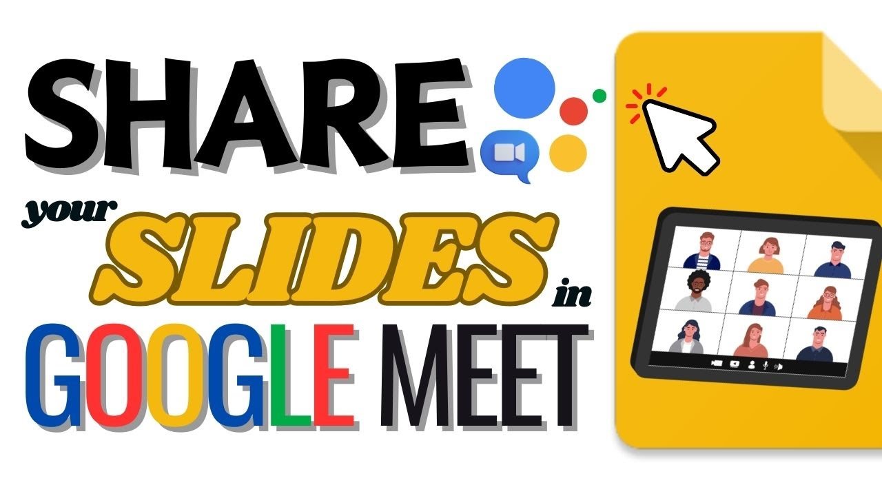 How to Share your Google Slides File in Google Meet (New Feature)