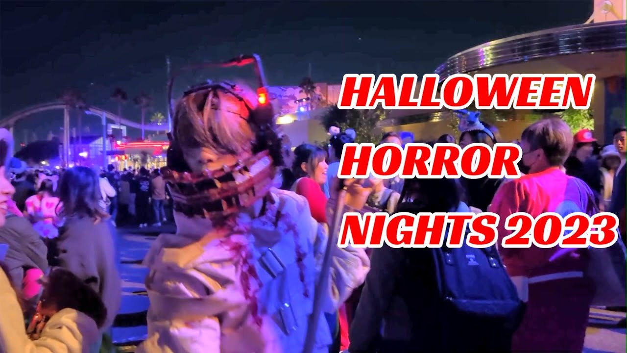 【USJ】イケメン金髪逆トラゾンビがいる トーチャード・テストサブジェクツ 2023年10月23日 ハロウィーン・ホラー・ナイト / ADO 唱 TORTURED TEST-SUBJECTS