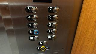 Dover (mod. by ThyssenKrupp) Traction Elevators @ Winter Park Tower, Winter Park, Florida