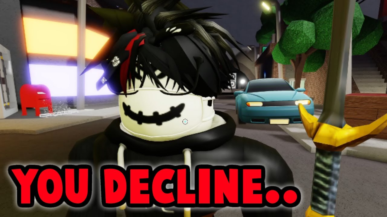 You decline.. - Roblox profile: https://www.roblox.com/users/38463909...
Group: https://www.roblox.com/groups/3915557...
