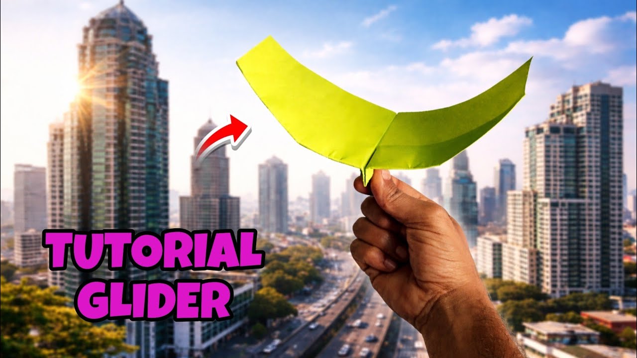 NEW : How To Make a Paper Glider 🥰 | Best Flying Paper Gliding Airplane 