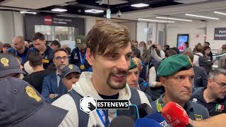 Italian Volleyball World Champion, returning home. Giannelli's emotion: "History has been made."