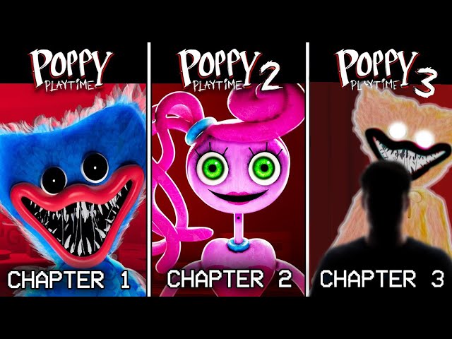 Poppy Playtime Chapter 1 Vs Chapter 2 Vs Project Playtime Trailer  Comparison 