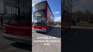 LG02 FBD At The Southeast Bus Festival 2026#dennistridentalx400 #exlondonbus #dieselbus