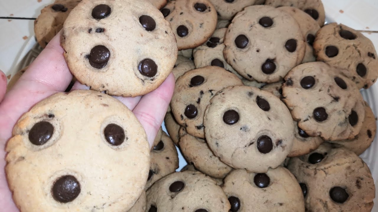 اللذة والتگرميلة فهاد الكوكيز 🍪مرمل ولذيذ بطريقة ساهلة يحماقو عليه ولداتكم