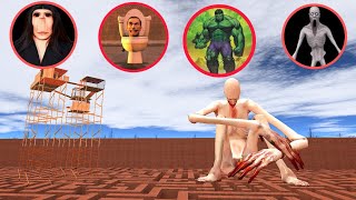 Scp- 096 And Unlimted Nextbot In The Garrys Mod Map Garrys Mod