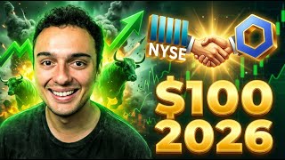 Why I'm Buying Chainlink NOW (NYSE Partnership + $100 Price Target)