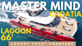Mister Mind ⚓️| Lagoon 60 Luxury Catamaran Charter Croatia | Crewed Sailing Experience