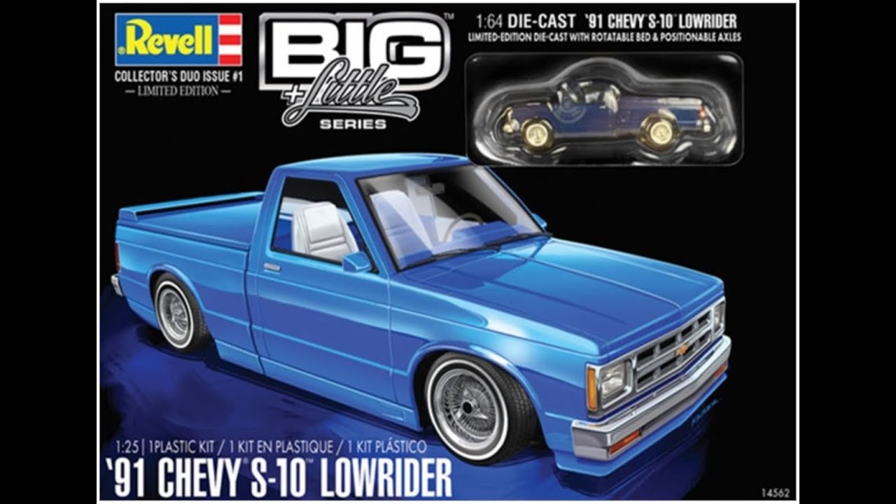 Revell (2025 Release) of a 91 Chevy S-10 Lowrider *Parts and