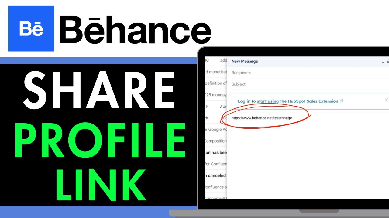 How To Share Behance Profile Link 2025 (QUICK GUIDE)