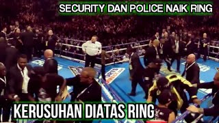 Kerusuhan diatas ring efek Balas Dendam  tinju dunia hari ini  Anthony Joshua 2022