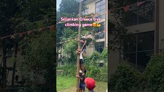 SRILANKAN GREECE TREE CLIMBING GAME IN ST.ANNE CHURCH😱🆕🔥