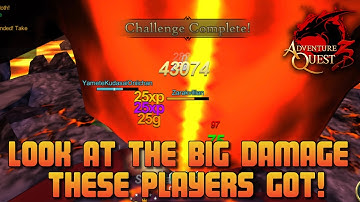 Highest Damage Players Hit In AQ3D!